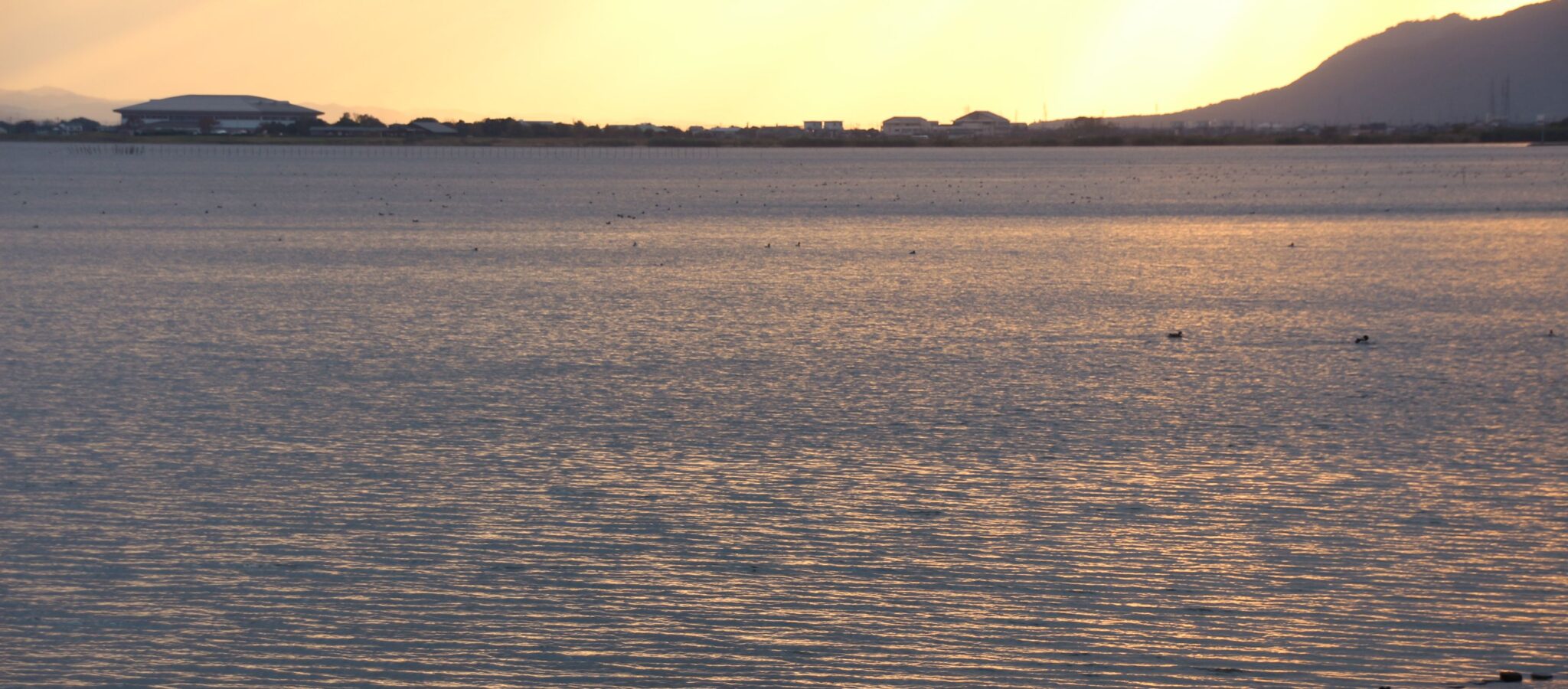 宍道湖夕日